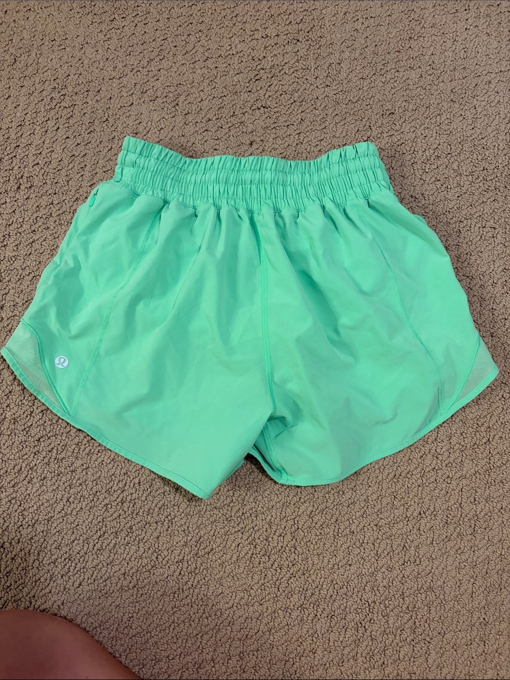 lululemon athletica Mint Green Running Shorts - Picture 2 of 4